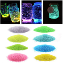 Load image into Gallery viewer, Luminous Sand Stones Party Garden Glow In Dark Ornaments DIY Starry Wishing Bottle Fluorescent Party Aquariums Fish Tank Decor
