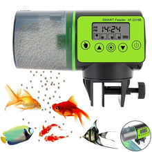 Load image into Gallery viewer, Smart Aquarium mini Automatic Fish Feeder Vacation Auto Fish Tank Feeders With Timer Pet Feeding Dispenser LCD Fish Feeder Tool
