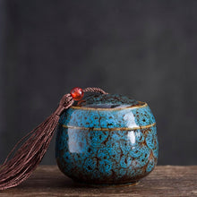 Load image into Gallery viewer, Ceramics Pet Caskets Urns Pet Memorial Urn Bird Ashes Holder Cremation Urn for Ashes Pet Urn
