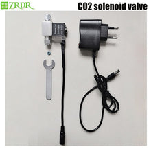Load image into Gallery viewer, ZRDR aquarium DIY CO2 generator system kit with pressure air flow regulator solenoid valve CO2 valve carbon dioxide gas cylinder
