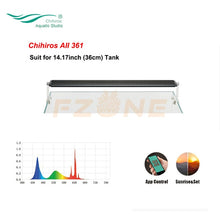 Load image into Gallery viewer, New Chihiros A-Serials II Aquarium LED Lighting Light Lamp Plant Grow Light With Built In Bluethooth APP Controller
